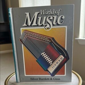 World of Music Hardcover Book - ©️1990